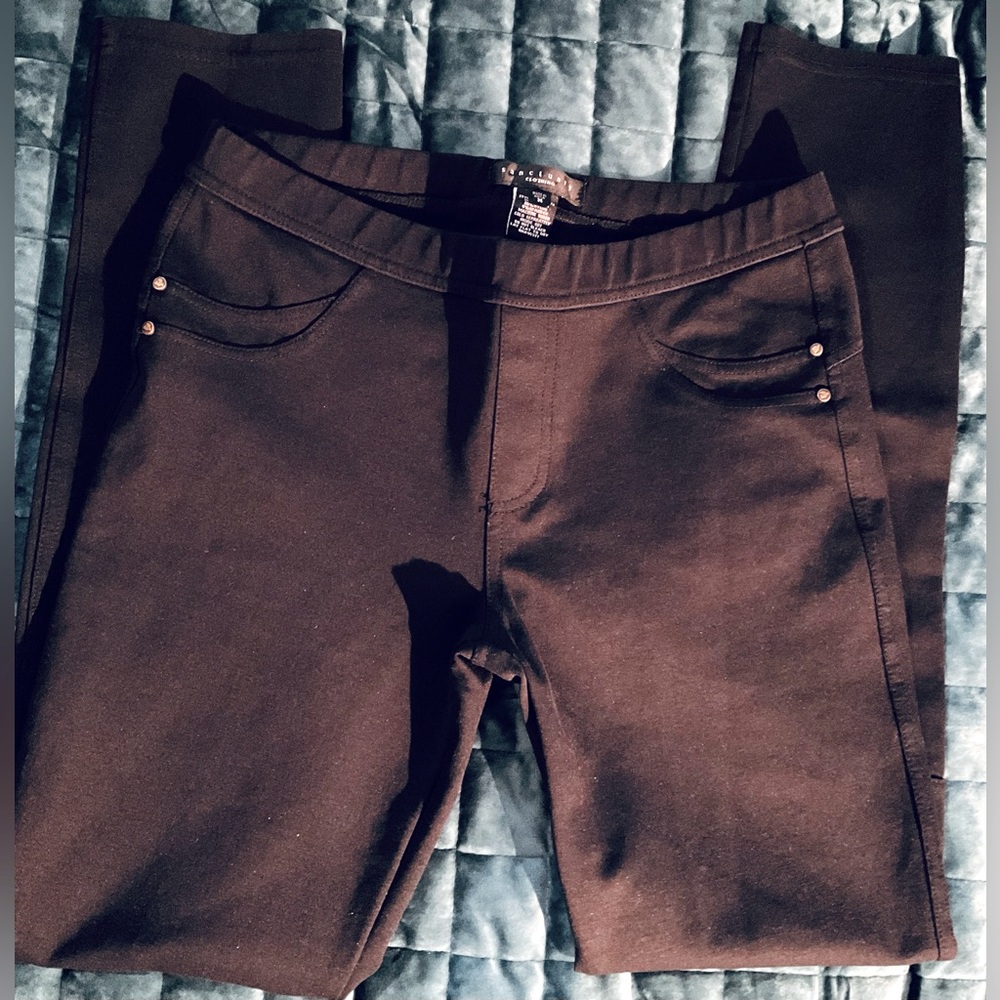 Sanctuary Women’s Stretch leggings/pants inseam 28 in. Barely worn.